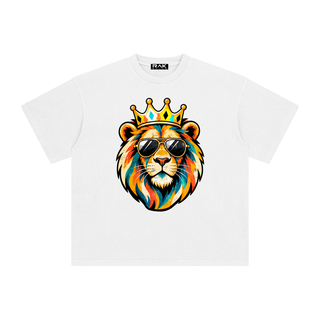 King Lion Enzyme Washed Vintage T-Shirt